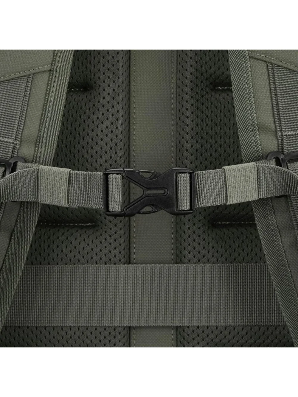Stylish Olive Green Backpack with Multiple Pockets for Travel & School Use